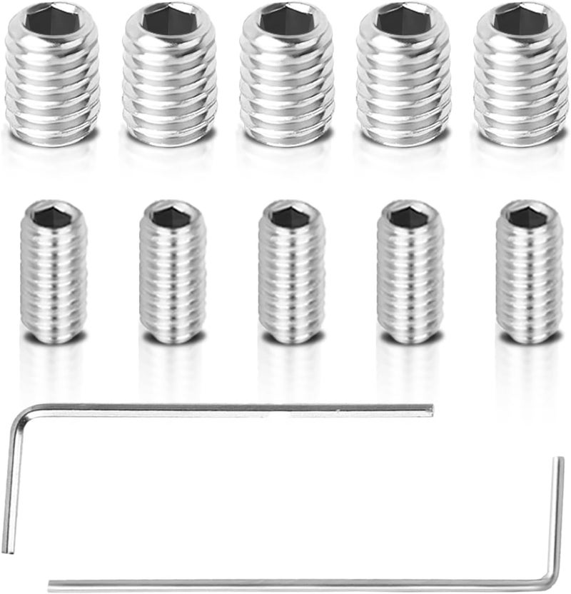 Gfdoso 5 Packs W11366418 Refrigerator Freezer Door Handle Mounting Set Screw Compatible with Most Refrigerators, AM 1-5-1 - EA221008/EA230910 - Equipped with Hex Wrench for Installatio - Image 1